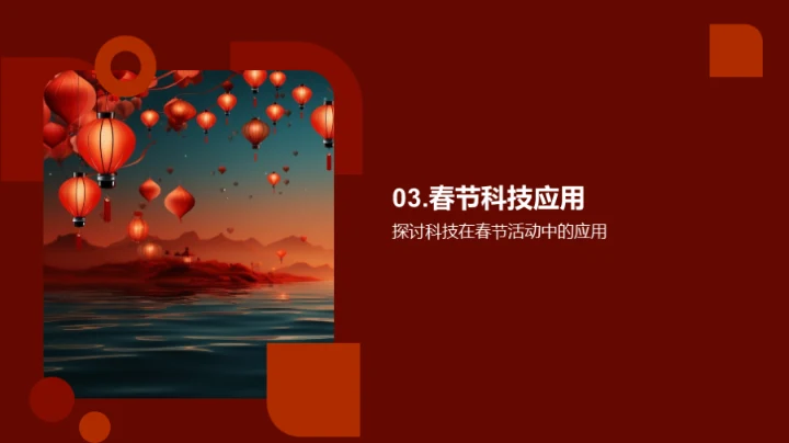 科技饰春节新面貌