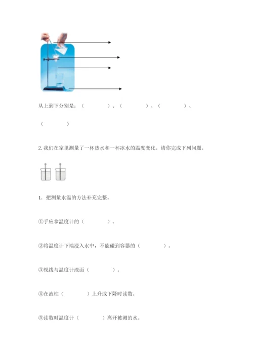 教科版小学三年级上册科学期末测试卷（达标题）.docx