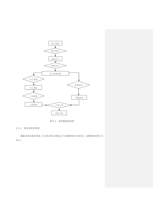 论文优秀等级范文-工资与考核管理系统设计.docx