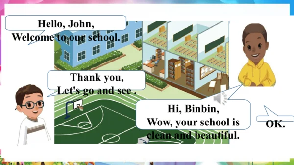 Unit1 My school Part B Let' learn 课件(共26张PPT)