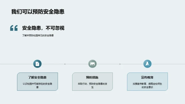 共筑校园安全堡垒