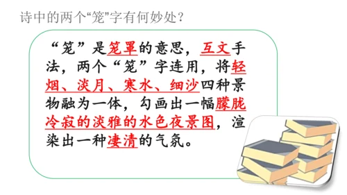 七年级下册 第六单元 课外古诗词诵读   泊秦淮 课件(共37张PPT)