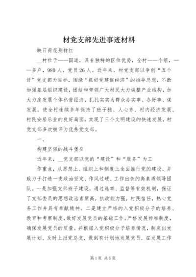 材党支部先进事迹材料.docx