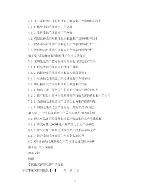 2023年毕业生论文提纲模板.docx