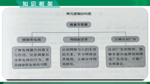 【期末复习】统编版道德与法治4年级上册第3单元 信息万花筒 复习课件（24张PPT）