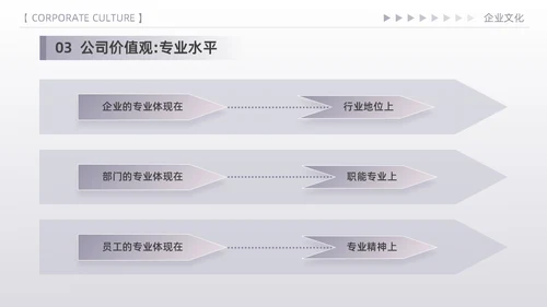 紫色简约高端商务风企业文化核心价值观宣传员工培训PPT模板