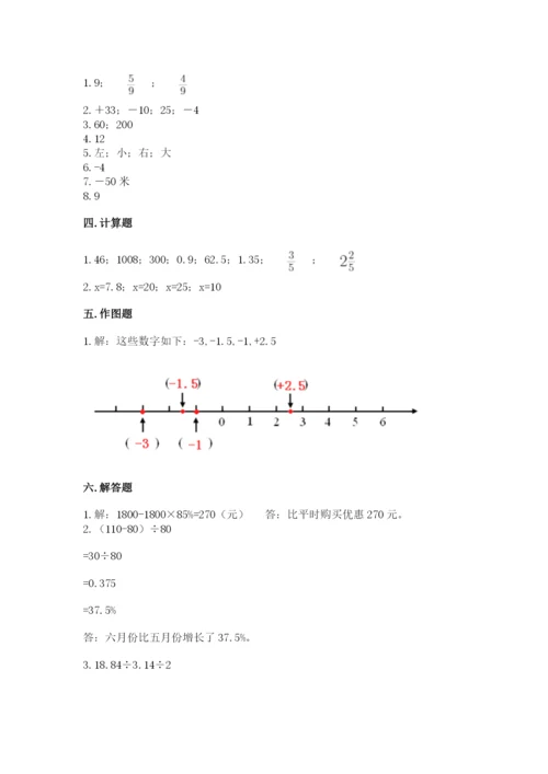 小升初六年级期末试卷【word】.docx