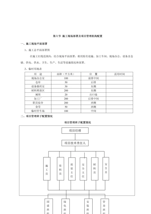 屋顶花园综合项目施工组织设计.docx