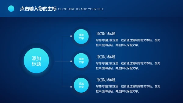 蓝色科技2020年终总结新年计划述职报告PPT