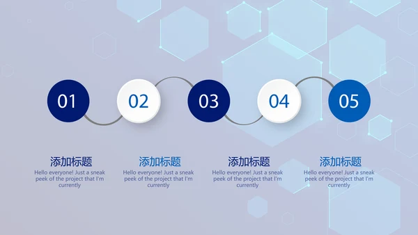 蓝色科技感网络信息软件科技商务动态PPT