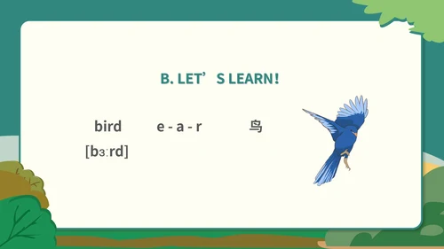 卡通动物英语《ANIMALS》教学课件PPT模板