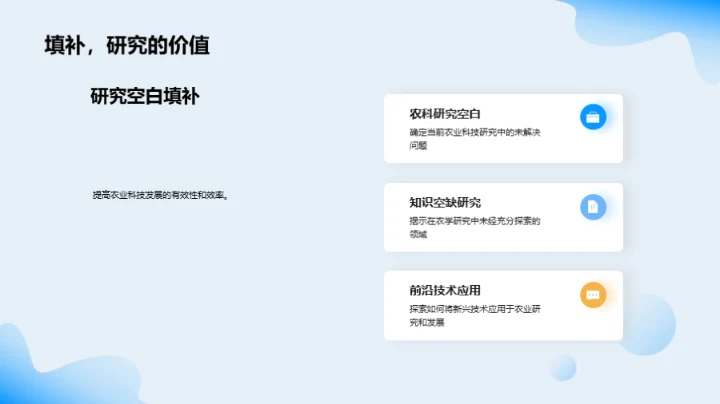 农学研究创新探索