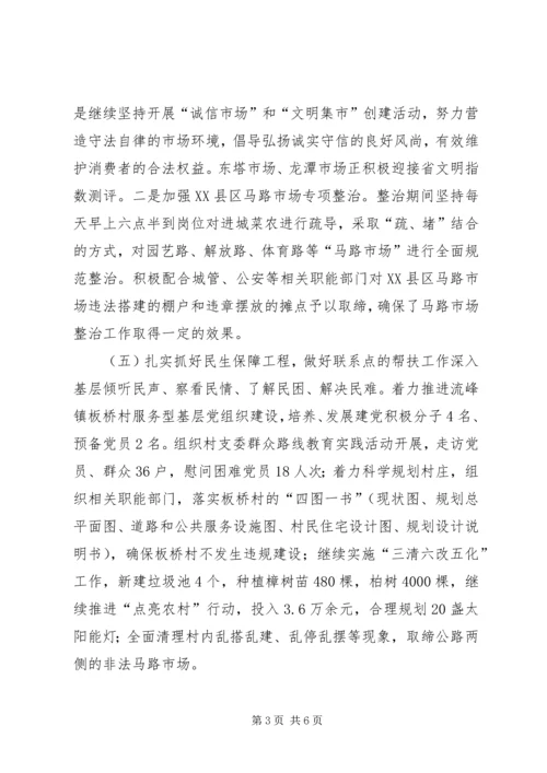 乡镇市场建设管理工作总结.docx