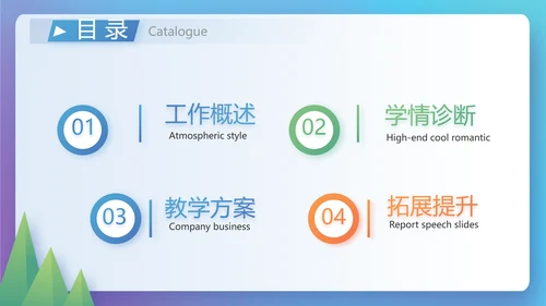 创新学校教育教学工作计划PPT