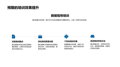 培训效果数据汇报PPT模板