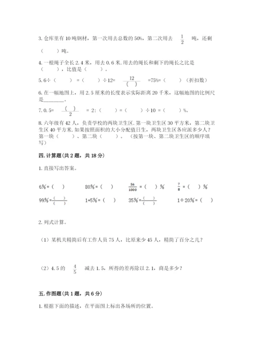 北师大版小学数学六年级下册期末检测试题【考点精练】.docx