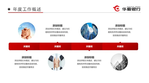 红色华夏银行金融理财工作总结汇报PPT