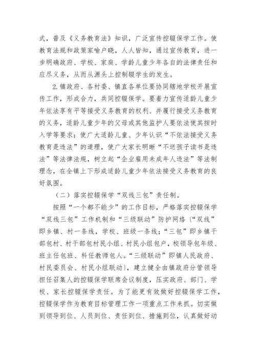 乡镇控辍保学实施方案.docx