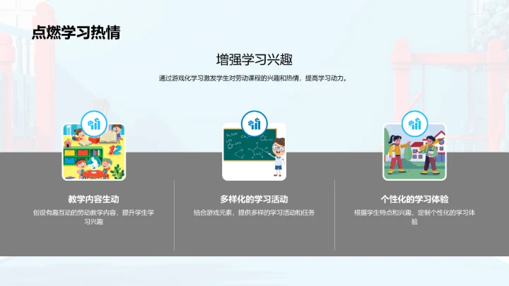 游戏化劳动教育法PPT模板