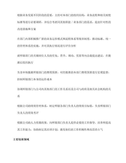 it产业集团公司信息产品业务分管高管岗位描述