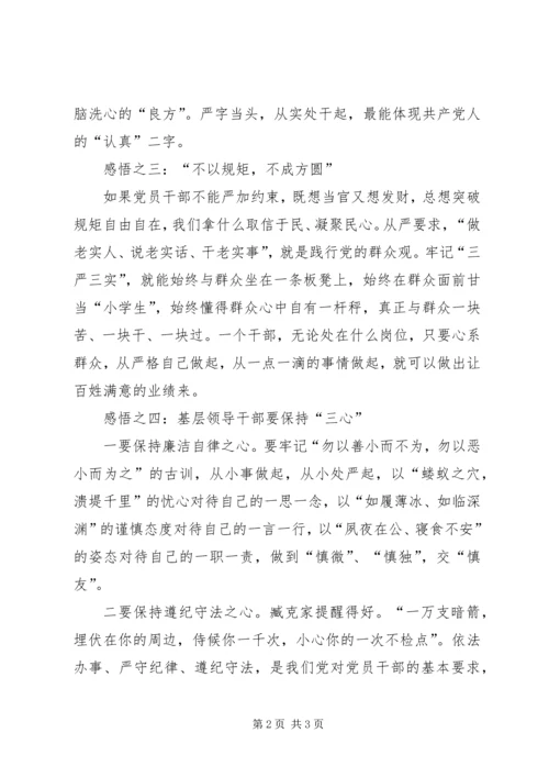 学习三严三实心得体会 (5).docx