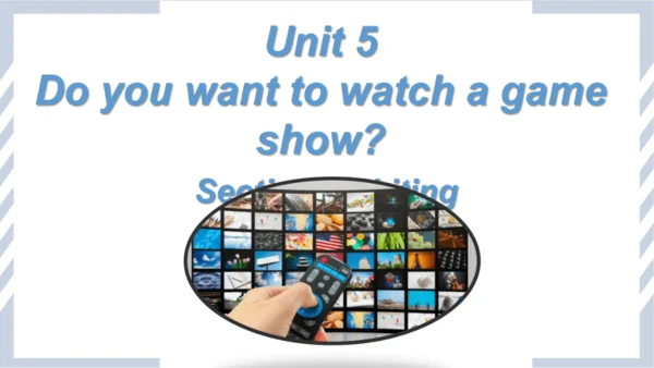 Unit5 Section B 3a-self-check  课件 （人教新目标八年级上册Unit 