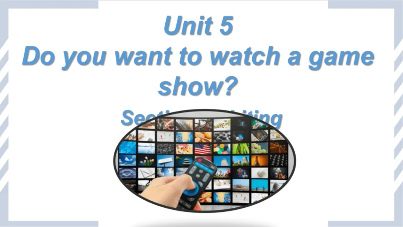 Unit5 Section B 3a-self-check  课件 （人教新目标八年级上册Unit 