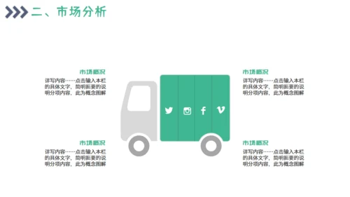 项目市场分析报告通用PPT模板