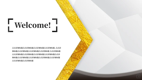 黑金质感商务计划书通用PPT模板