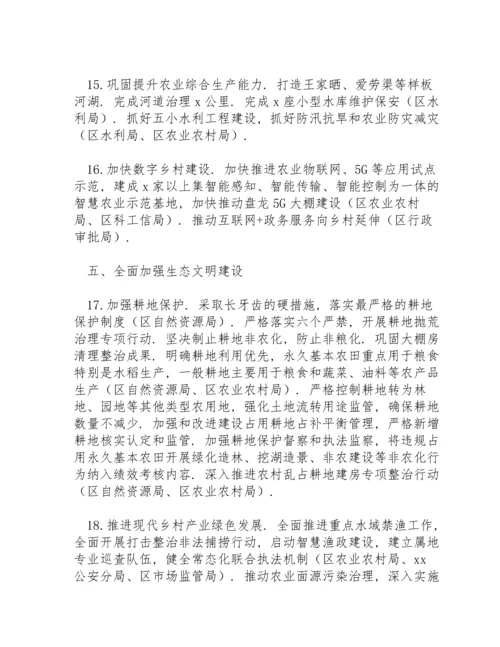 加快一二三产业融合发展全面推动乡村振兴实施方案.docx