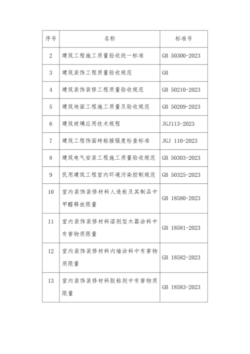 装饰装修工程技术标施工组织设计.docx