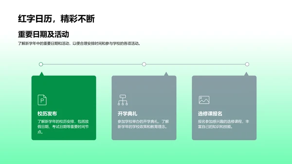 新学年教学计划PPT模板