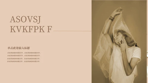 咖色欧美商务商业计划书PPT模板