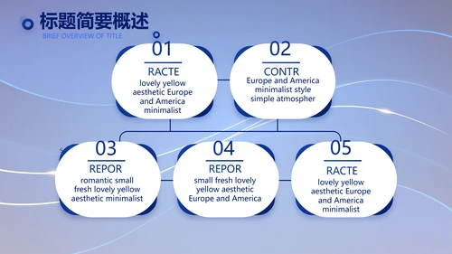 蓝色路演创新商业计划书商务动态PPT