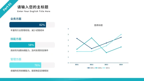 简约商务年中述职工作报告PPT模板