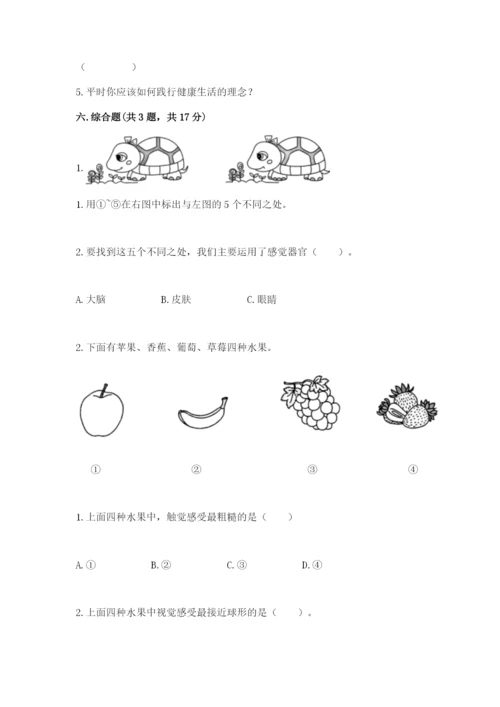 教科版小学科学二年级下册期末测试卷含答案【研优卷】.docx