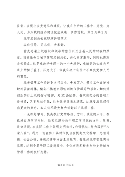 城管局副局长年度个人工作汇报 (3).docx