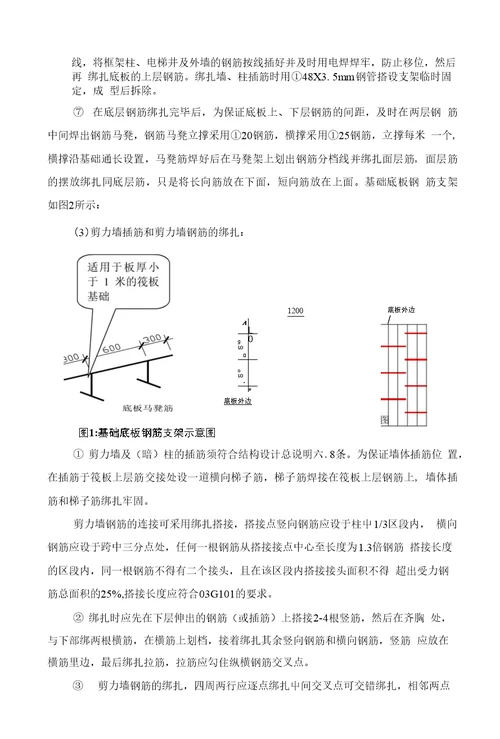 沿海国际中心一工期基础施工方案