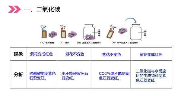 初中化学二氧化碳和一氧化碳PPT教学课件