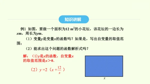 19.1.2第2课时函数的表示方法课件（共25张PPT） 2025年春人教版数学八年级下册