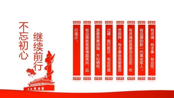 红色党支部年终工作总结汇报述职报告动态PPT