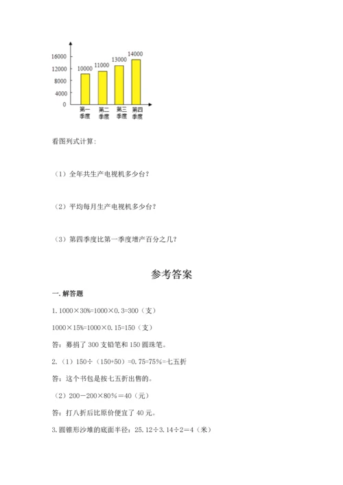 小升初数学应用题50道【轻巧夺冠】.docx