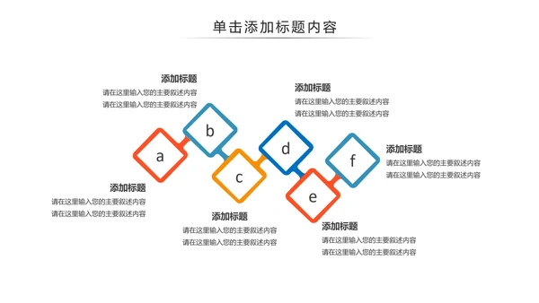 扁平化出国留学全球旅游出国旅游留学PPT模板