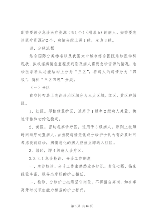 “绿色通道”病情分级管理制度.docx