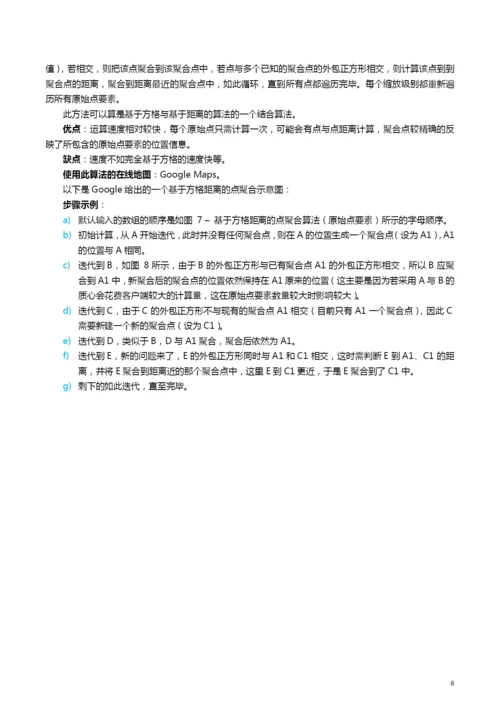 论文在线地图的点聚合算法及现状.docx