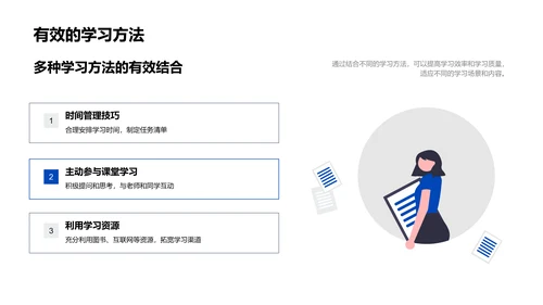 高效学习方法PPT模板