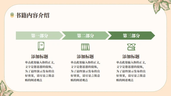 世界读书日分享会通用PPT模板