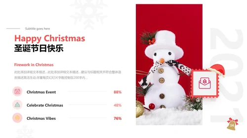 圣诞节快乐创意圣诞组织活动策划方案PPT模板