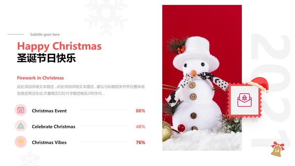 圣诞节快乐创意圣诞组织活动策划方案PPT模板