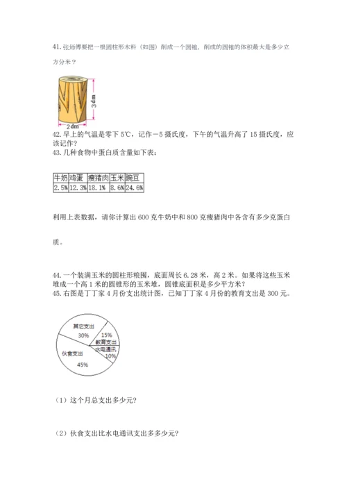 小升初数学应用题50道附答案.docx